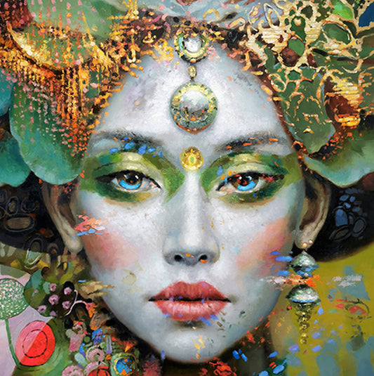 Afia - PINTURA DE CARA DE MUJER