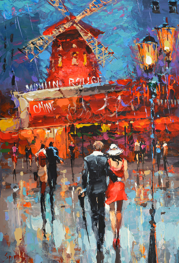 Molen Rouge at night2