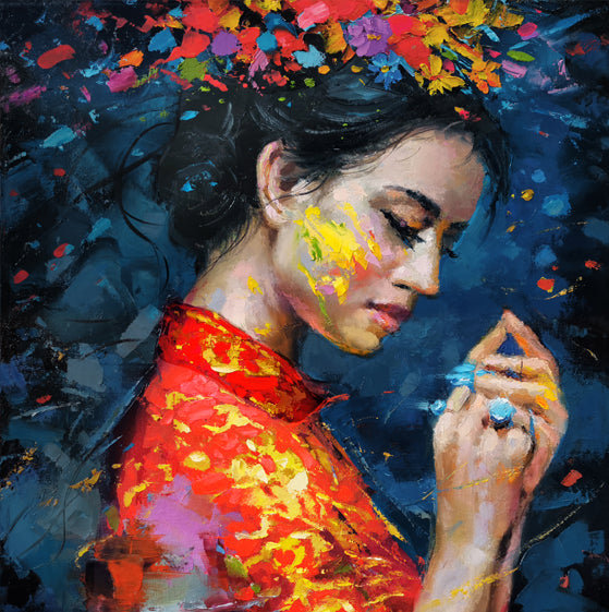 De la serie “Imágenes femeninas” #10