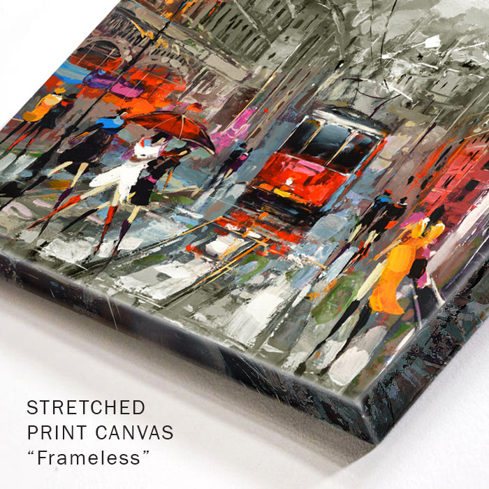 Llueve desde la mañana