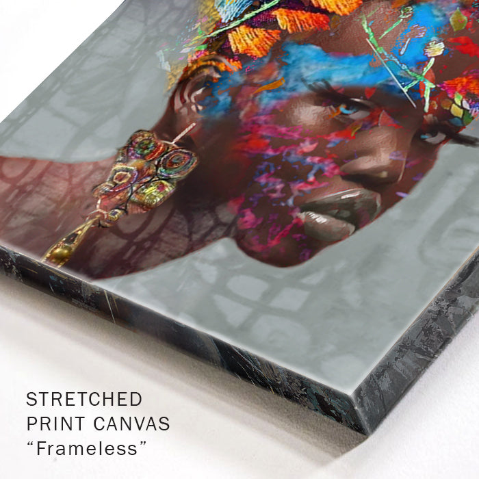 Pintura facial de mujer erico