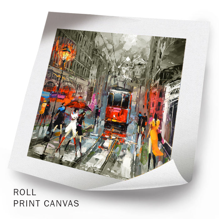 Llueve desde la mañana