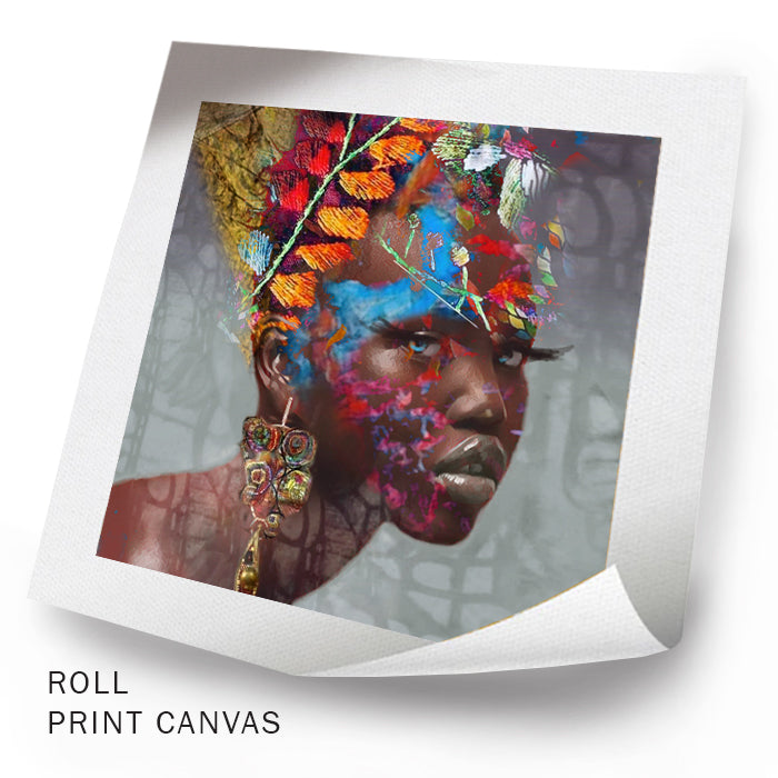 Pintura facial de mujer erico