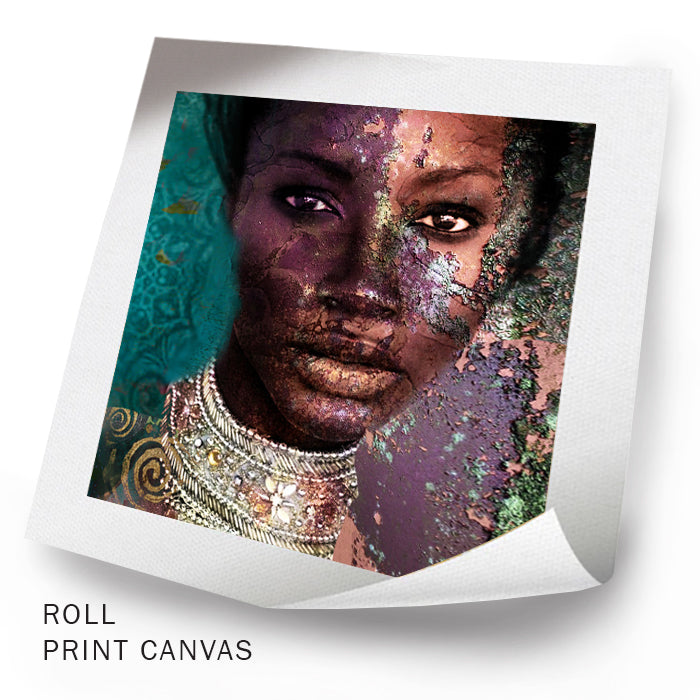 Pintura facial de mujer erico