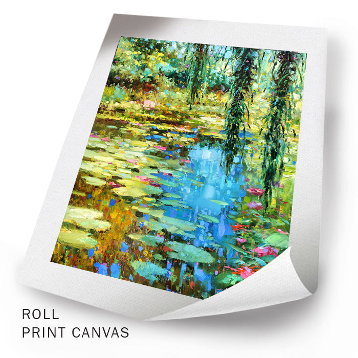 Paisaje Nenúfares de mediodía