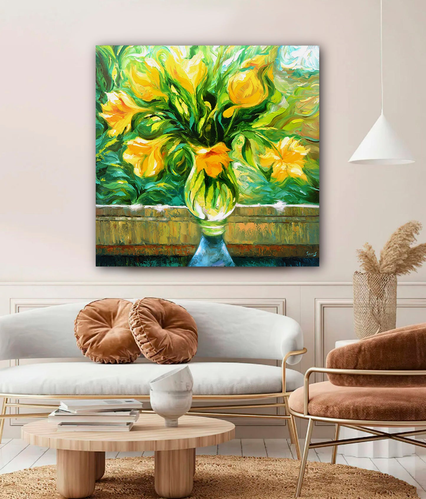 Composición de flores #8