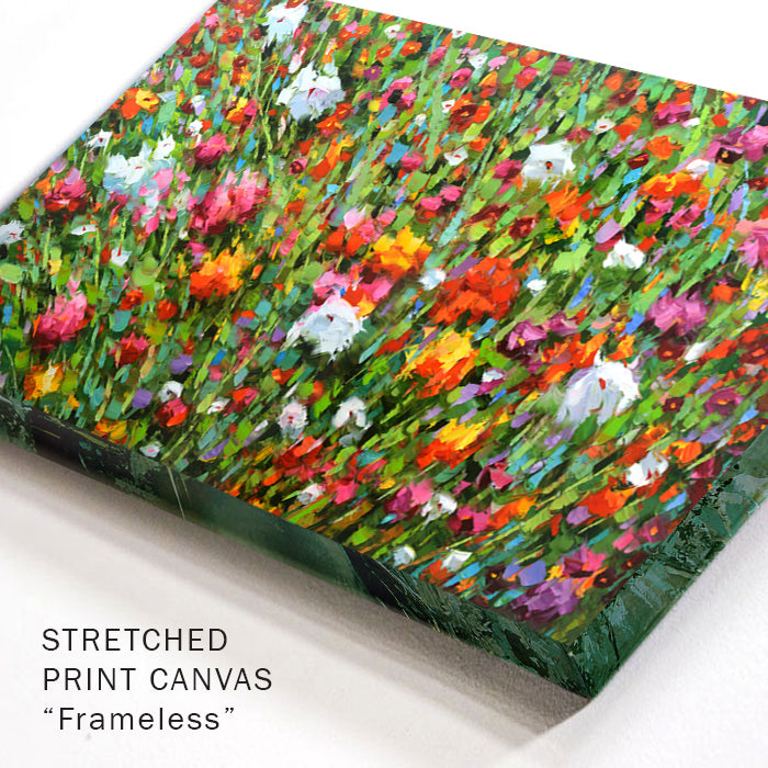 Hills of wild flowers