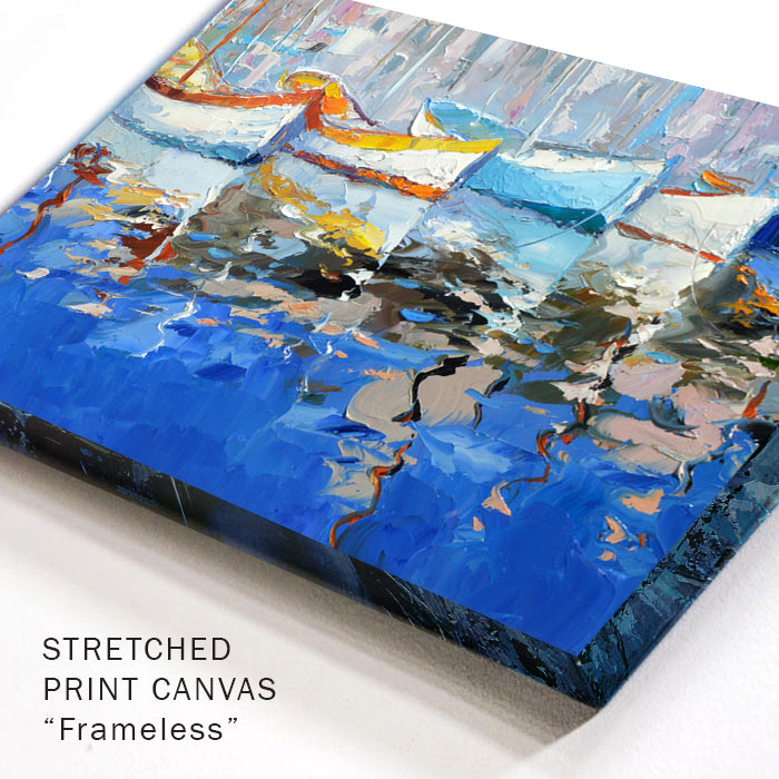 Paisaje matutino en la bahía