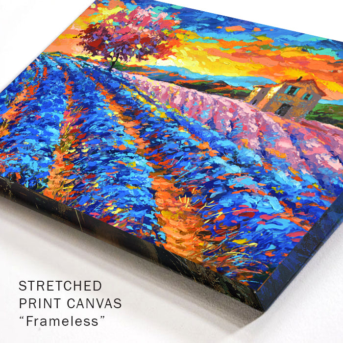 Atardecer en Provenza