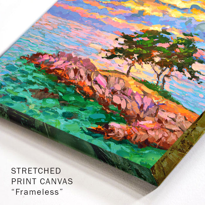 Paisaje marino Pinos costeros