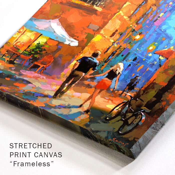 Caminando por las calles de noche