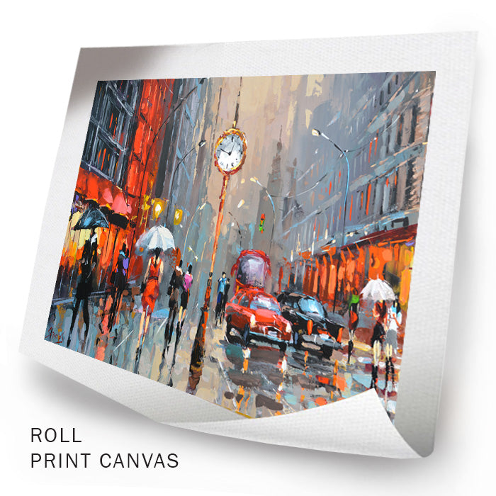 The rain has returned to the city #2