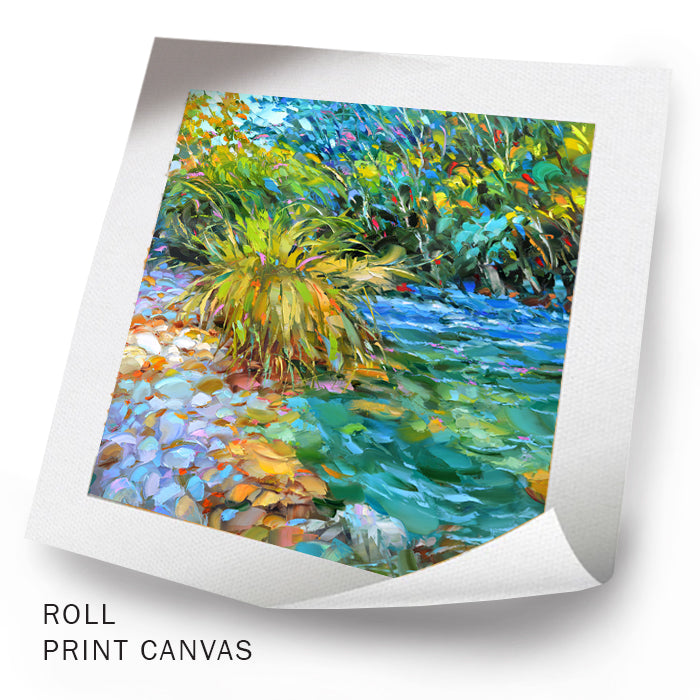 Río de montaña en Chiapas