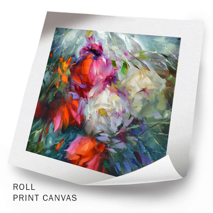 abstract flowers by artist Dmitry Spiros