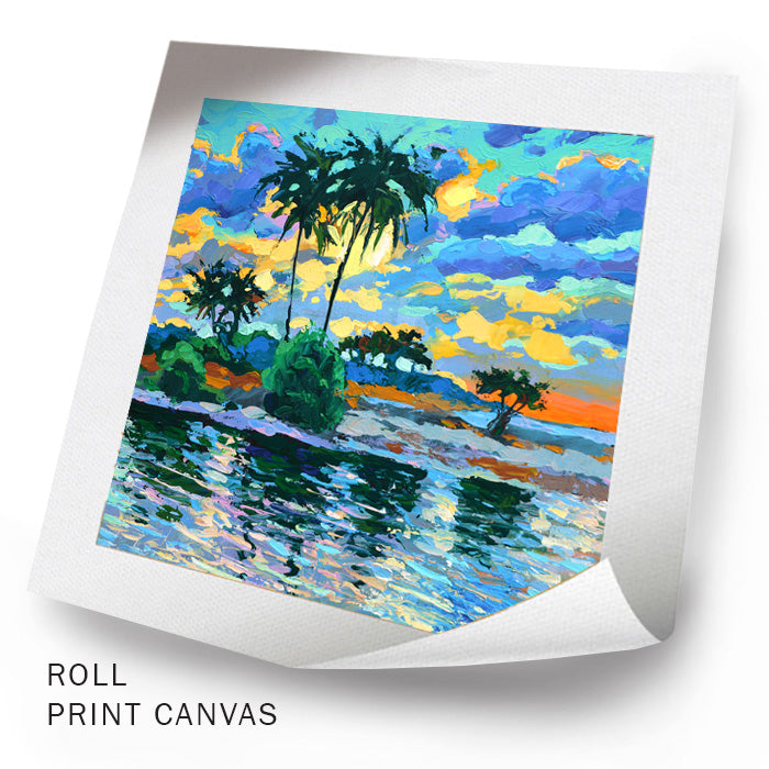 Los colores del atardecer