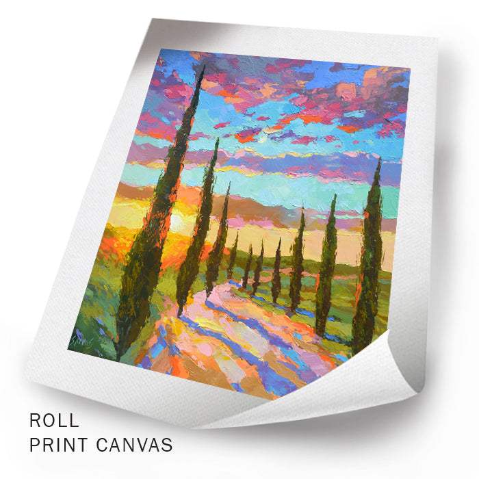 Atardecer de terciopelo