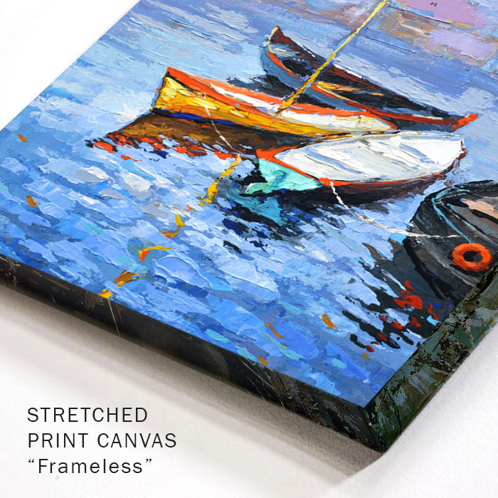 Boats Oil Paintings by Dmitry Spiros