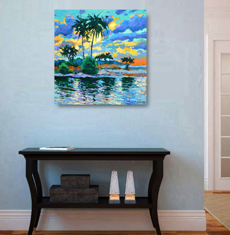 Los colores del atardecer