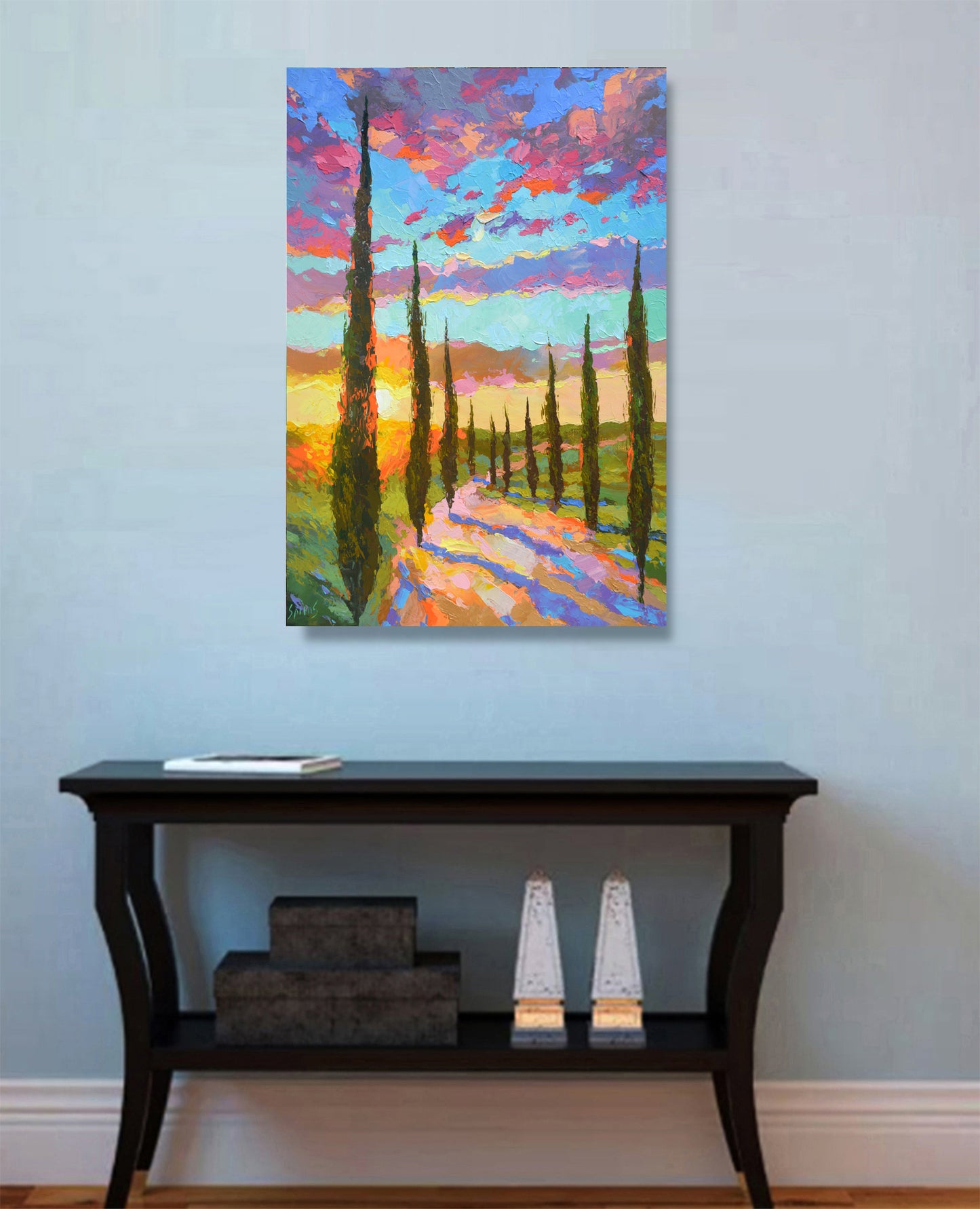 Atardecer de terciopelo