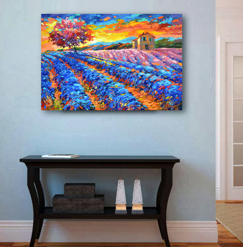 Atardecer en Provenza