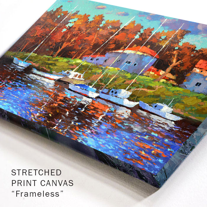 Landscape painting "Croatian evening" painted by dmitry spiros