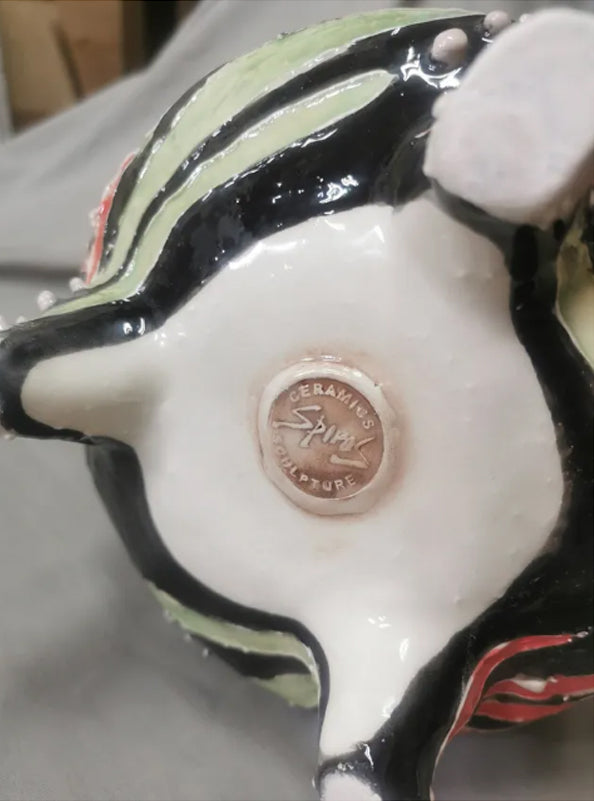 Drunk Vase — Original Handmade Ceramic Sculpture (2023)