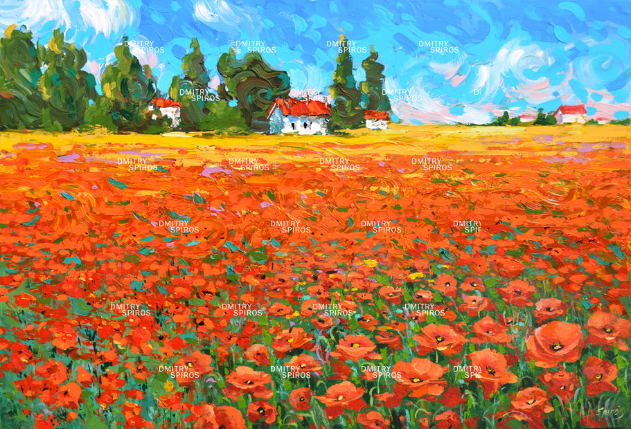 Field with poppies