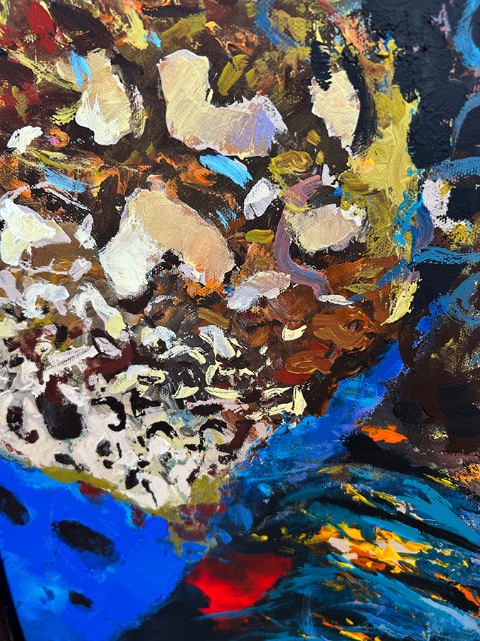 Imani – Original abstarct expressionism Painting on Canvas