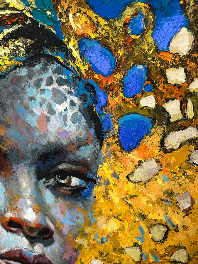 Imani – Original abstarct expressionism Painting on Canvas