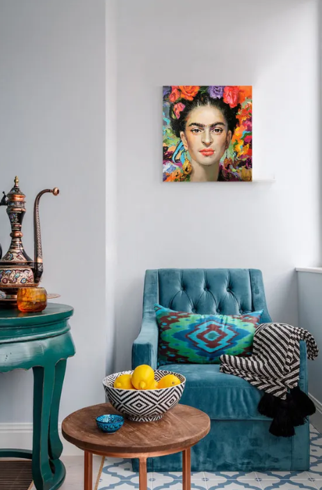 Khalo – Original Ornamental expressionism Painting on Canvas