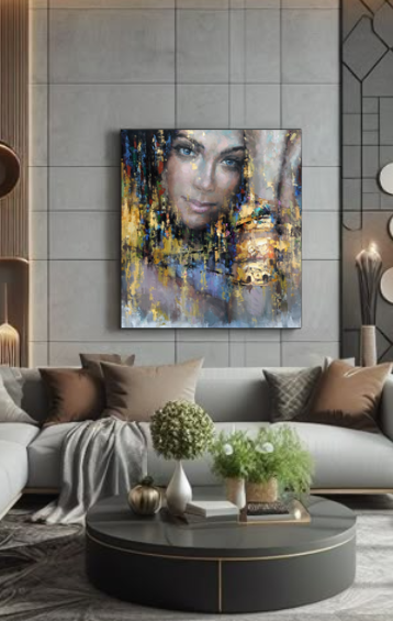 Areli– Original Ornamental expressionism Painting on Canvas