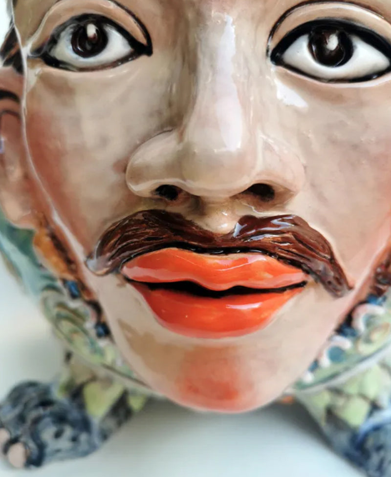 The Nexus — Ornamental Expressionism Ceramic Sculpture | Human-Animal Hybrid