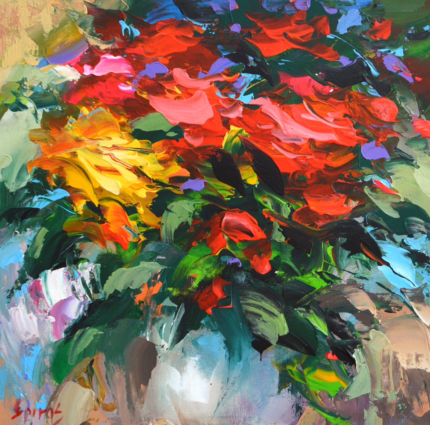 Composición de flores #8