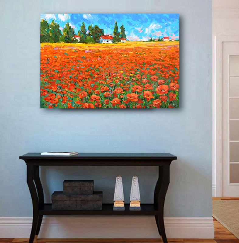 Field with poppies