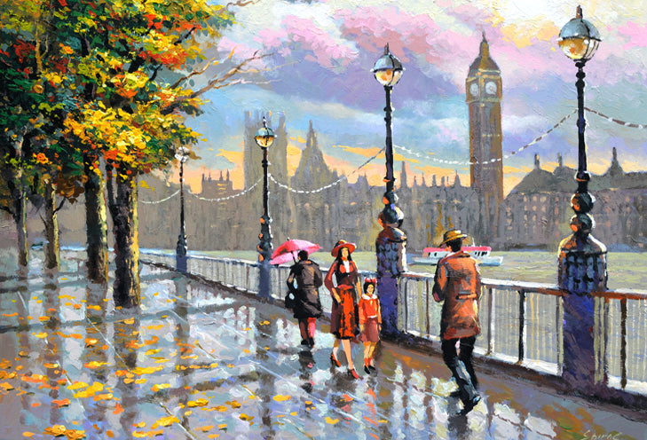 London cityscape wall art paintings & prints I Dmitry Spiros Gallery