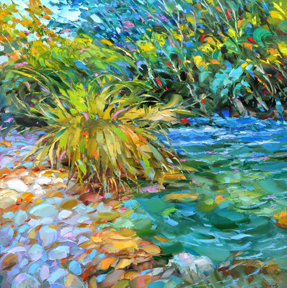 landscape river paintings