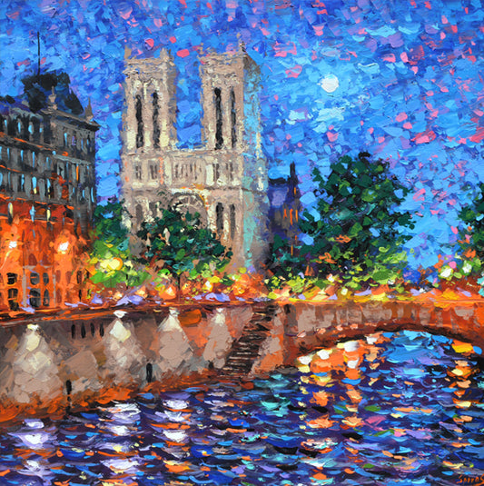 paris painting by artist Dmitry Spiros