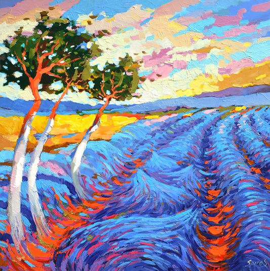 tuscany landscape painting